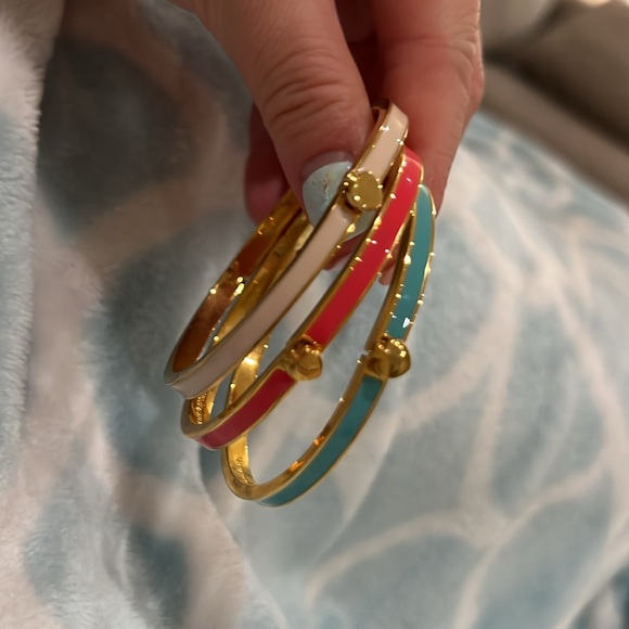 Kate Spade Thin Enamel Bangles - Picture 10 of 10